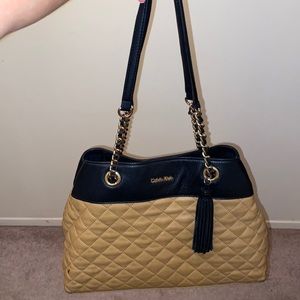 Calvin Klein Quilted Handbag
